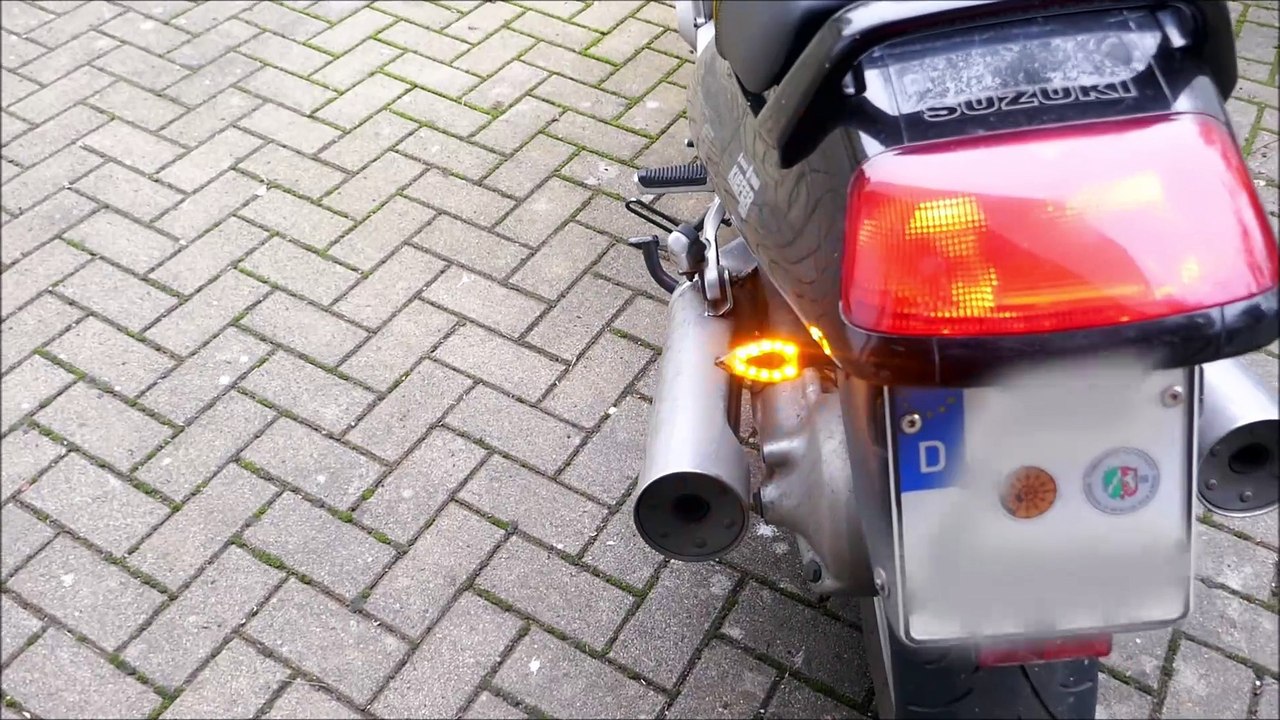 LED Blinker an Suzuki GSX 1100 G