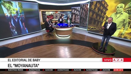 📣 EL EDITORIAL DE BABY ETCHECOPAR: "EL MOYANAUTA"