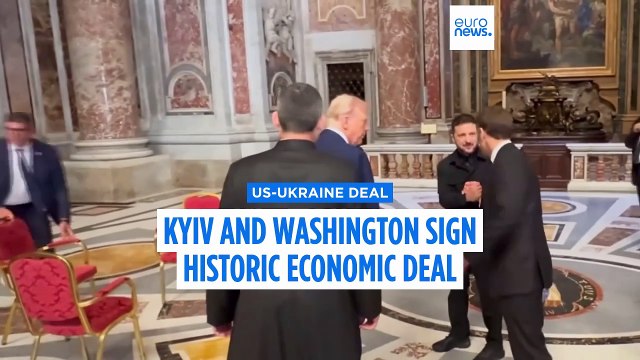 Ukraine signs minerals pact with US as State Department praises 'deal-maker' Trump