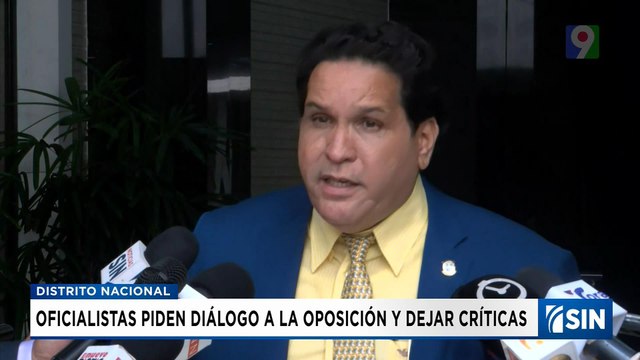 Oficialistas piden debate en mesa de diálogo tras críticas del PLD | Emisión Estelar SIN con Alicia Ortega