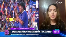 “El sistema judicial ha sido llenado por la gente de Evo Morales”