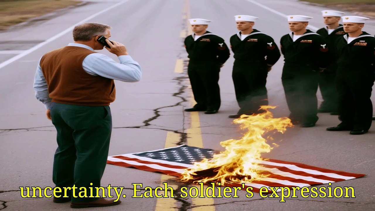 HOA Karen Set My Veteran Flag on Fire… But She Didn’t Expect the Marines to Show Up!