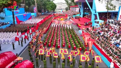 Trống hội Bản hùng ca chiến thắng - Biểu diễn : Học viện Cán bộ Công An nhân dân