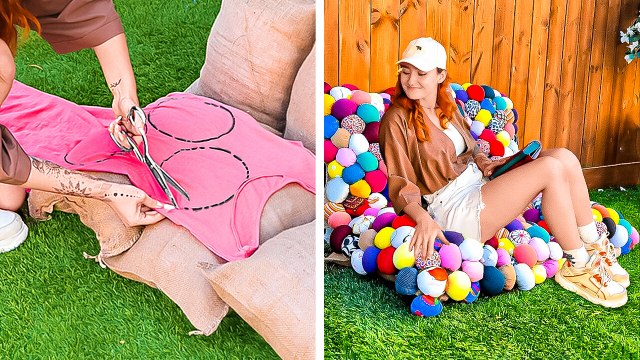 Repurposing Old Clothes into Unique Home Decor