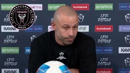 Mascherano decepcionado por errores del Inter Miami en la eliminación de Messi en Concachampions