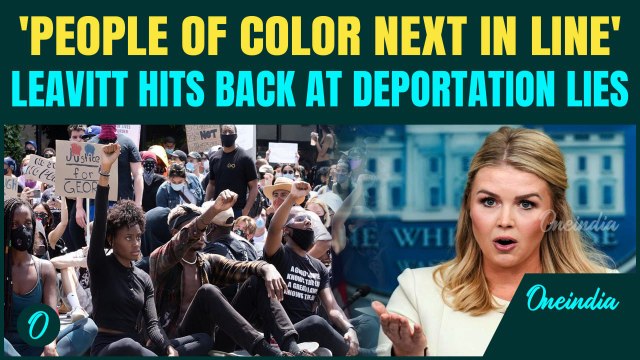 Karoline Leavitt Fires Back at MSNBC Host Over ‘People of Color Are Next’ Deportation Comment