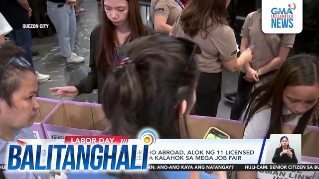 DMW - halos 5,000 trabaho abroad, alok ng 11 licensed recruitment agencies sa kalahok sa Mega Job Fair | Balitanghali