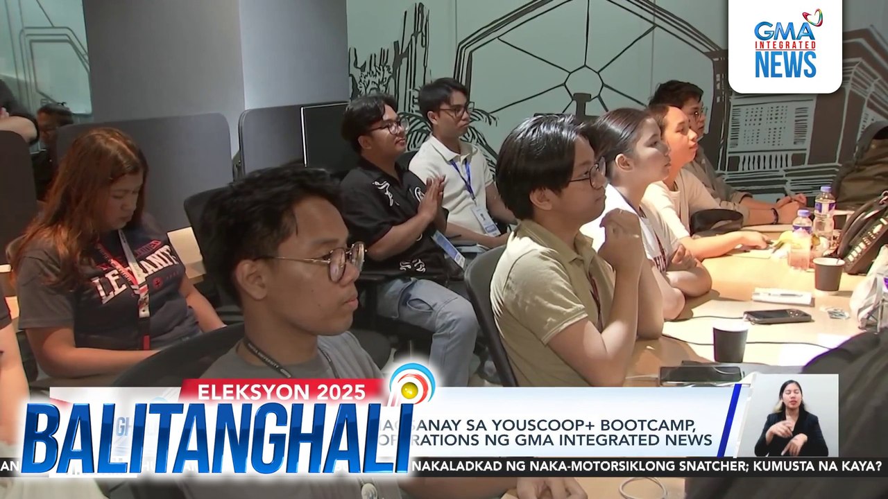 Mga estudyanteng nagsanay sa Youscoop+ bootcamp, tutulong sa digital operations ng GMA Integrated News | Balitanghali