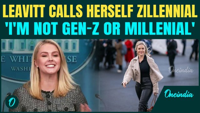 Karoline Leavitt Calls Herself a ‘Zillennial’ | Says Trump Team Is Filled With MAGA Youth LeaderS