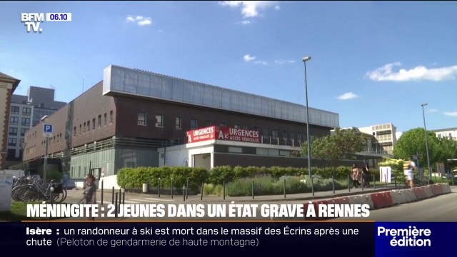 Méningite: deux jeunes de 16 et 18 ans hospitalisés à Rennes dans un état grave