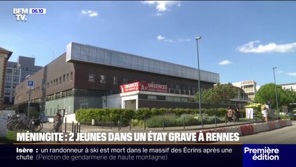 Méningite: deux jeunes de 16 et 18 ans hospitalisés à Rennes dans un état grave