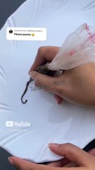 Javeria Chocolate Name Art #tastemadeworld #trending #chocolate #chocolatename #art #foryou #shorts