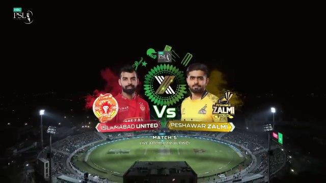 HBL PSL | 5th Match | Islamabad United vs Peshawar zalmi | Full Match | Highlights | T20 | 2025