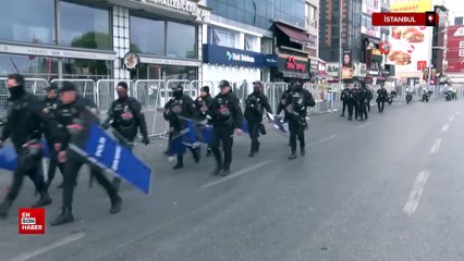 1 Mayıs kutlamaları öncesi Kadıköy'de yoğun güvenlik önlemi