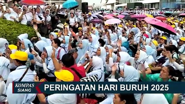 Deretan Fakta Peringatan Hari Buruh 2025: Pekerja Tuntut 6 Poin Penting-Berjuang soal Ancaman PHK