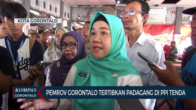 Pemprov Gorontalo Tertibkan Pedagang Non Ikan di PPI Kota Gorontalo