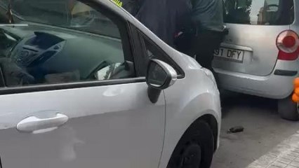 Los agentes de la Guardia Civil se tuvieron que emplear a fondo para arrestar a Colin.