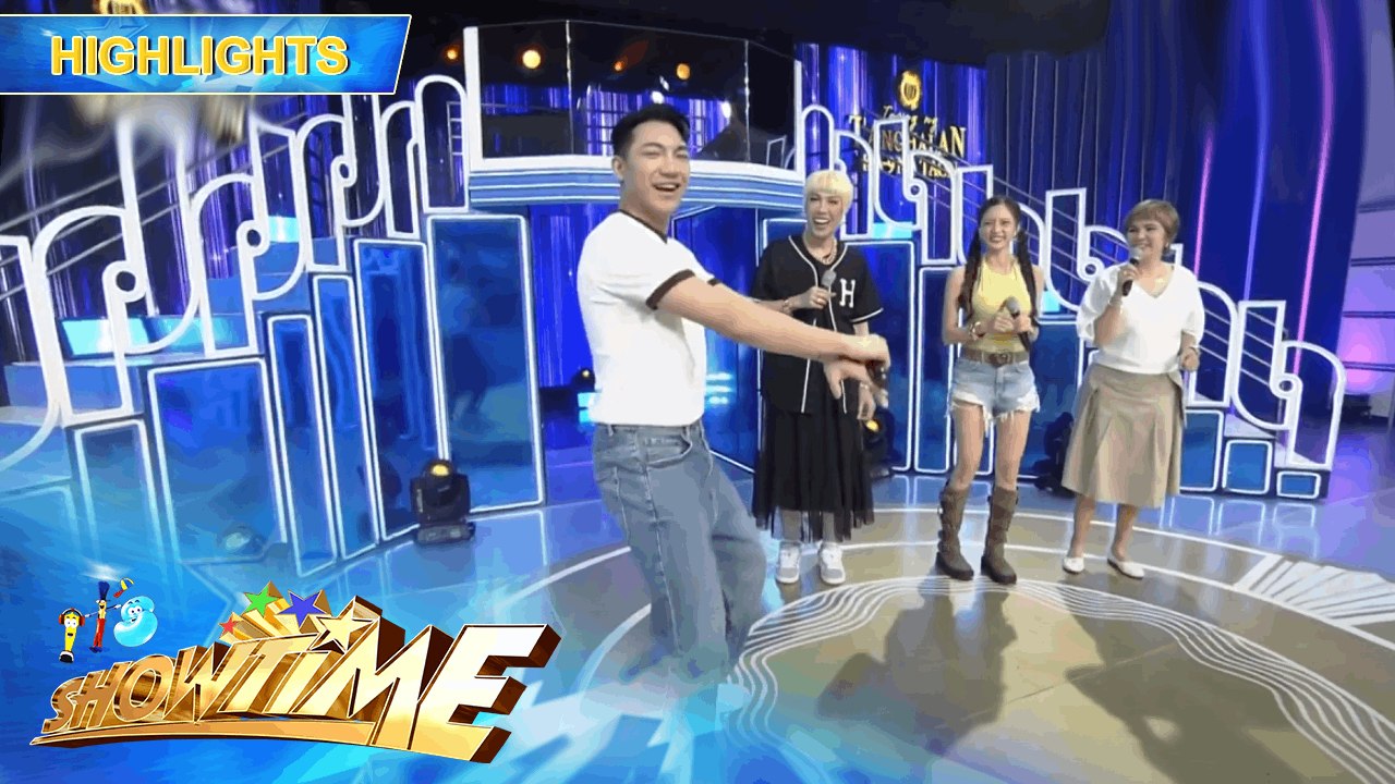 Darren, game na sinayaw ang Eba’t Adan dance challenge | It’s Showtime