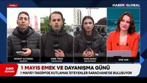 1 Mayıs'ı Taksim'de kutlamak isteyenler Saraçhane'de buluşuyor
