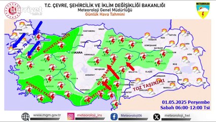 Meteoroloji uyardı: Bu bölgelerde yaşayanlar dikkat