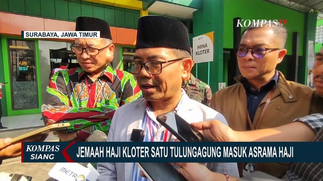 Kloter Pertama Calon Haji Tulungagung Tiba di Asrama Haji Surabaya, Siap Berangkat ke Tanah Suci