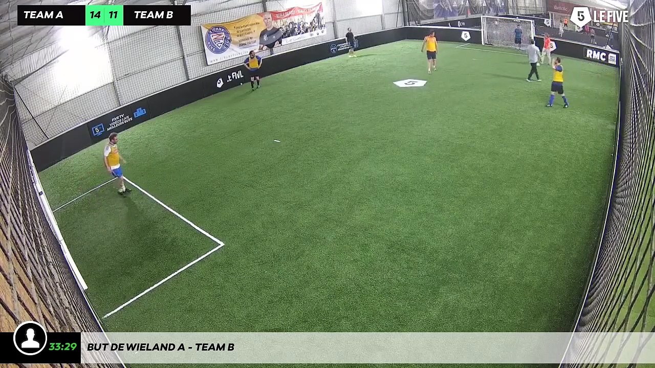 But de Wieland A - Team B