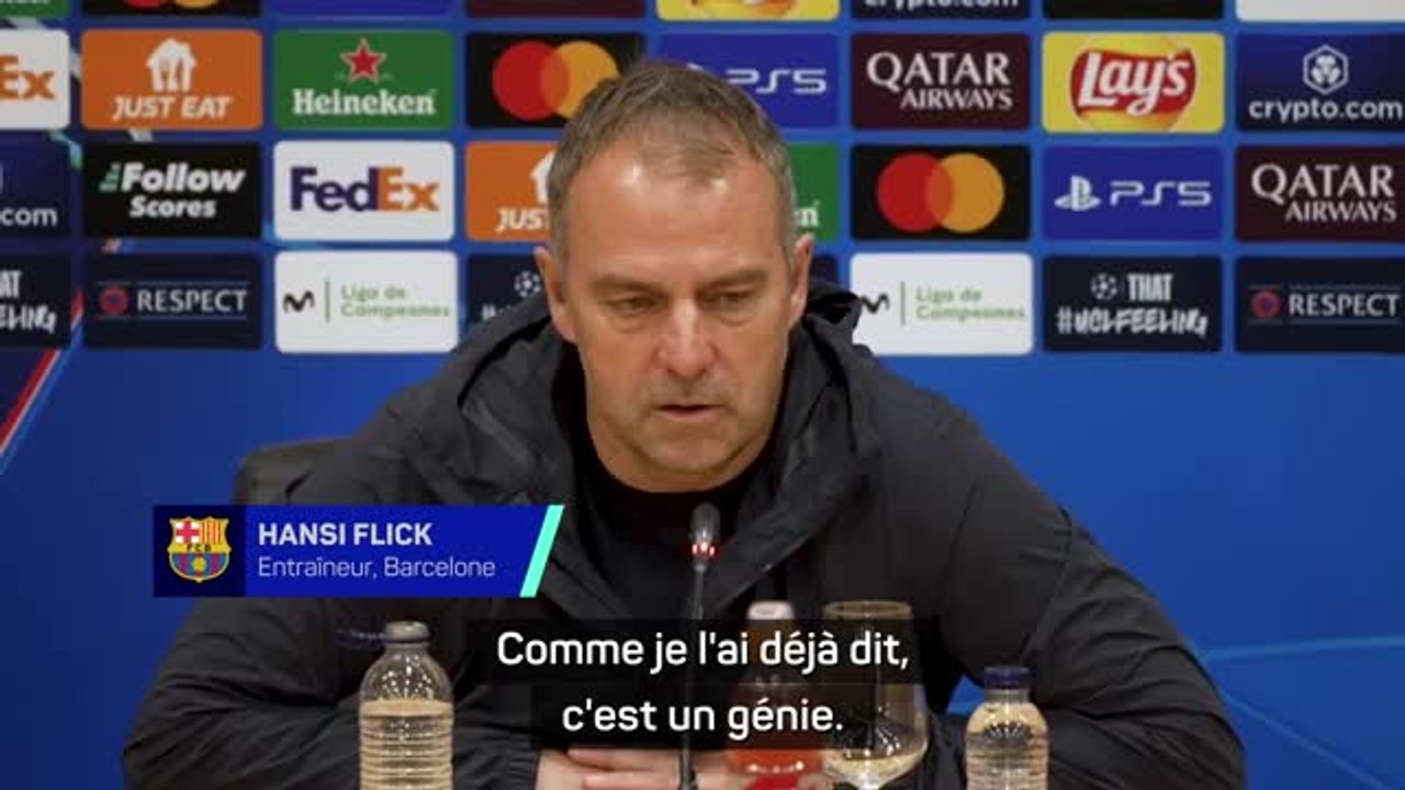 Barcelone - Flick : "Lamine Yamal est un génie"