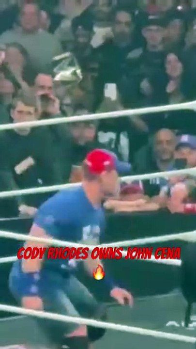 Cody Rhodes Destroys John Cena - WWE Raw #wwe #codyrhodes #johncena #shorts