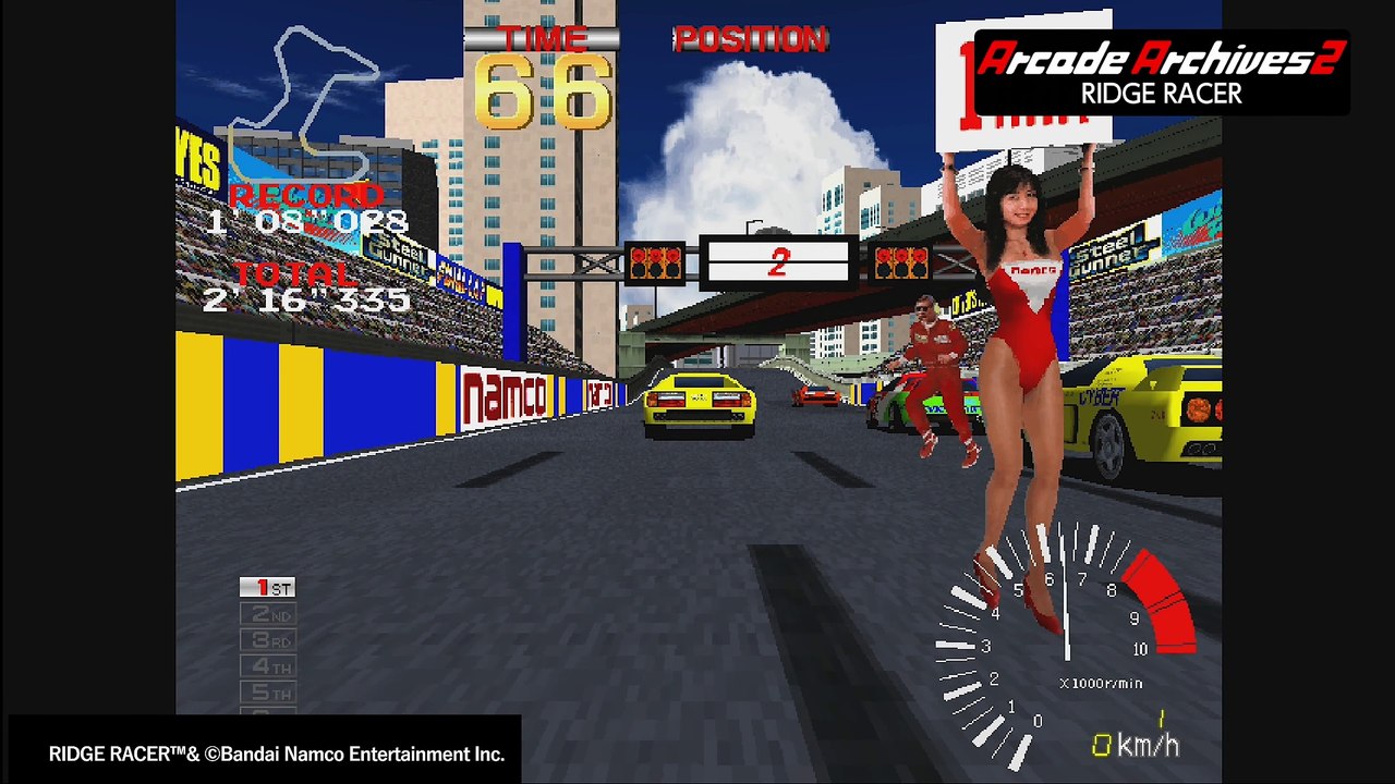 Arcade Archives 2 Ridge Racer - Launch Trailer