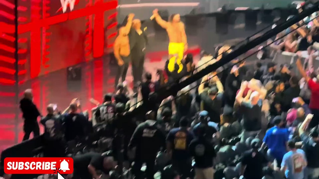 Unseen Footage of Roman Reigns Off Air after WWE Raw 4/21/25