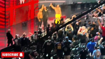 Unseen Footage of Roman Reigns Off Air after WWE Raw 4/21/25