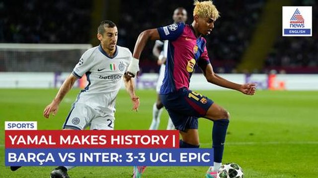 Barcelona vs Inter Milan Highlights: Yamal's Brilliance in 3-3 UCL Semi-Final Thriller