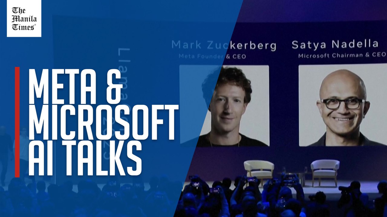 Meta & Microsoft CEOs discuss AI overtaking software creation