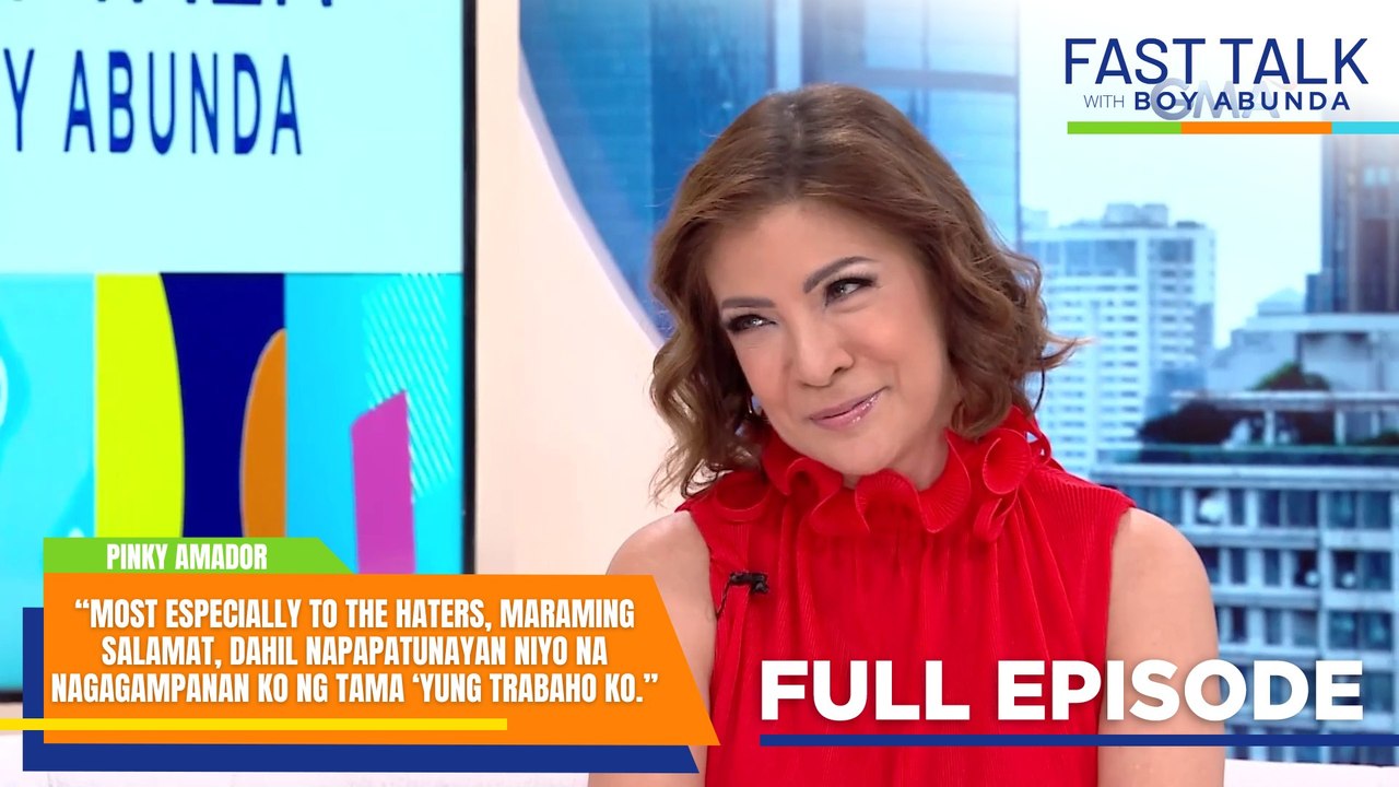 Fast Talk with Boy Abunda: Pinky Amador, mas pinatindi ang pagiging kontrabida! (Full Episode 586)
