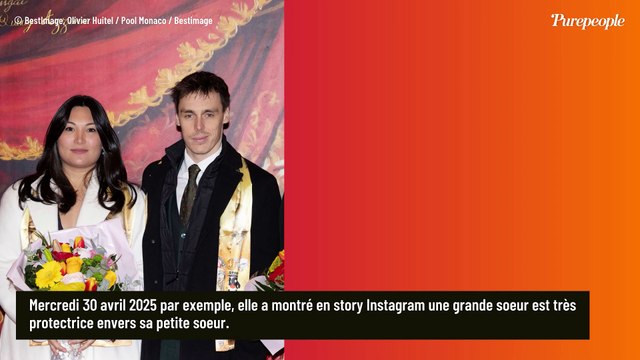 Marie et Louis Ducruet : Leur fille Victoire très protectrice avec sa jeune soeur Constance, leur troisième bébé s’incruste