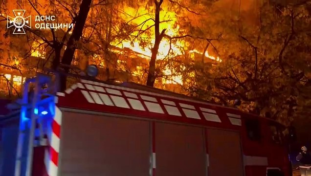 قتيلان و15 جريحا في هجوم بطائرة مسيّرة روسية على أوديسا الأوكرانية