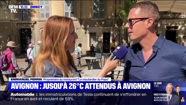 Des températures très agréables : jusqu'à 26°C attendus à Avignon ce jeudi