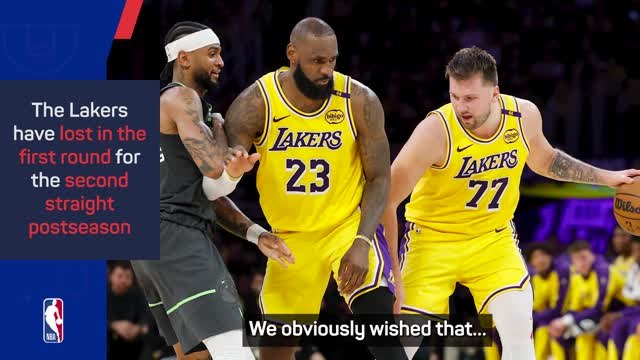 Doncic & LeBron relationship 'more than solid' despite playoff elimination - Redick
