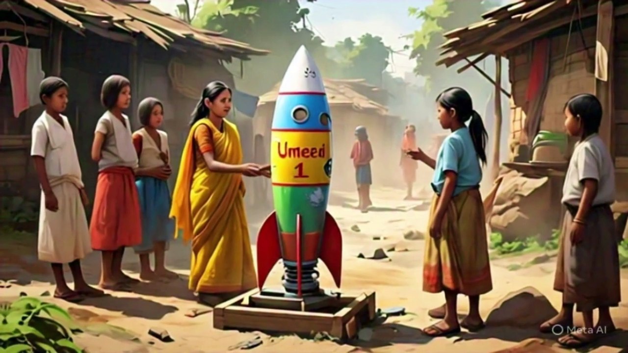 🎬 A Wise Village Boy’s Space Dream | Inspirational Cartoon Animation | #AliensAndSpace #CartoonAdventure #UrduCartoon #EnglishCartoon