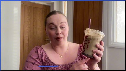 Trying out Costa's new whipped latte