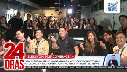 Mga estudyanteng nagsanay sa Youscoop+Bootcamp, tutulong sa digi-operations ng GMA Integrated News | 24 Oras