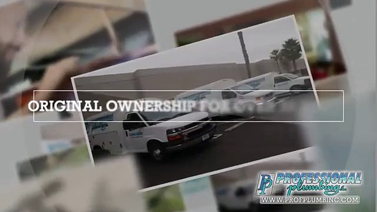 Professional Plumbing Family Owned and Operated Service Plumbing Company.