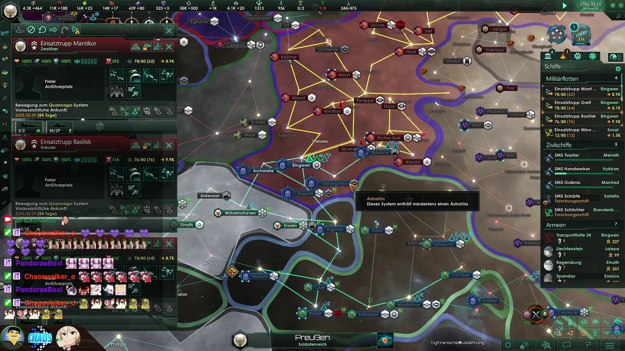 Einmarsch in die zuckerwattenfabrik | stellaris 124