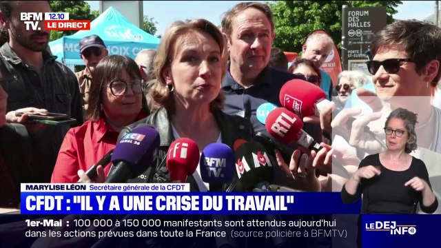 Marylise Léon (CFDT): Le 1er-Mai doit rester un jour exceptionnel et particulier dans l'année