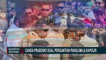 Candaan Presiden Prabowo: Kapolri dan Panglima Namanya Mirip Saya, Wah Alamat Gak Diganti