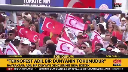 Bayraktar: TEKNOFEST adil bir dünyanın tohumudur