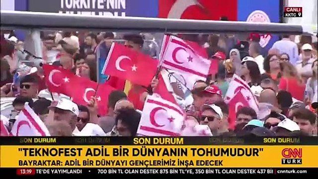 Bayraktar: TEKNOFEST adil bir dünyanın tohumudur