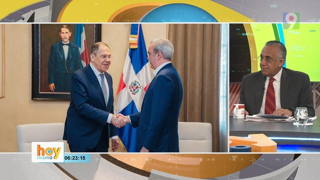 ¿Acuerdos entre el presidente Abinader y el canciller ruso? | Hoy Mismo