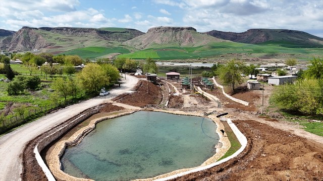 3 bin yıllık antik kentteki balıklı göl turizme kazandırılacak