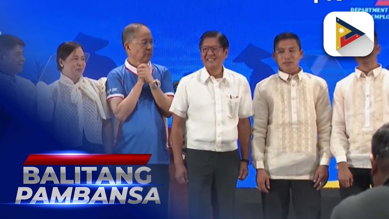 PBBM, pinangunahan ang job fair sa Pasay City